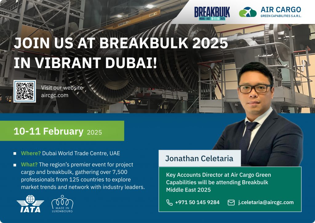 Join ACGC at Breakbulk Middle East 2025 in Dubai